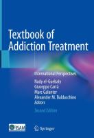 Textbook of Addiction Treatment International Perspectives /