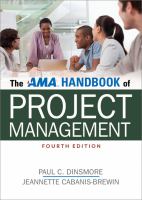 The AMA handbook of project management /
