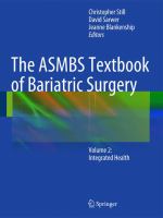 The ASMBS Textbook of Bariatric Surgery