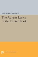 The Advent lyrics of the Exeter book /