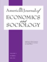 The American journal of economics and sociology