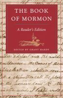 The Book of Mormon : a reader's edition /