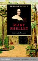 The Cambridge companion to Mary Shelley