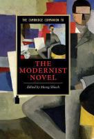 The Cambridge companion to the modernist novel