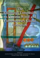 The Edinburgh companion to Virginia Woolf and contemporary global literature /