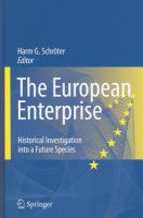 The European enterprise historical investigation into a future species /