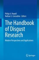 The Handbook of Disgust Research Modern Perspectives and Applications  /