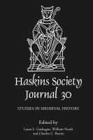 The Haskins Society Journal : studies in Medieval history.