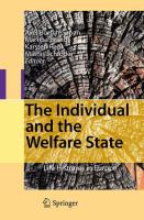 The Individual and the Welfare State Life Histories in Europe /