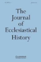 The Journal of ecclesiastical history