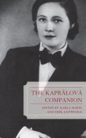 The Kaprálová companion
