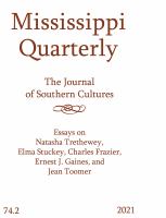 The Mississippi quarterly