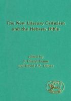 The New literary criticism and the Hebrew Bible