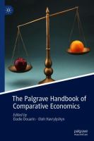 The Palgrave Handbook of Comparative Economics