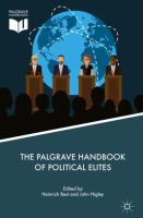 The Palgrave handbook of political elites