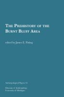 The Prehistory of the Burnt Bluff area