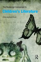 The Routledge companion to children's literature