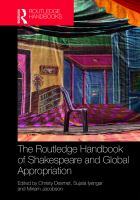 The Routledge handbook of Shakespeare and global appropriation