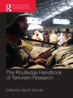 The Routledge handbook of terrorism research