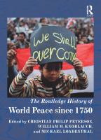 The Routledge history of world peace since 1750