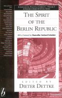 The Spirit of the Berlin Republic /