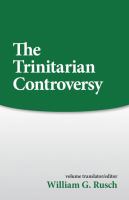 The Trinitarian controversy /