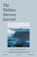 The Wallace Stevens journal