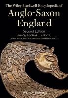 The Wiley-Blackwell encyclopedia of Anglo-Saxon England