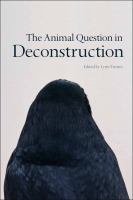 The animal question in deconstruction /