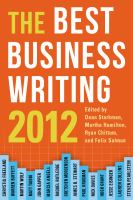 The best business writing 2012 /