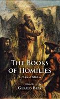 The book of homilies : a critical edition /