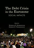 The debt crisis in the eurozone social impacts /