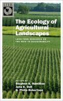 The ecology of agricultural landscapes long-term research on the path to sustainability /