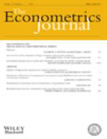 The econometrics journal