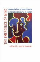 The emergence of mind representations of consciousness in narrative discourse in English /