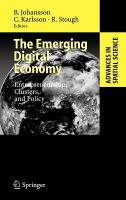 The emerging digital economy entrepreneurship, clusters, and policy /