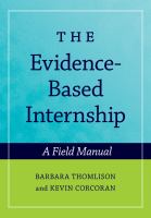 The evidence-based internship a field manual  /