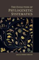 The evolution of phylogenetic systematics