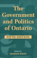 The government and politics of Ontario /