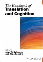 The handbook of translation and cognition