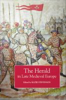 The herald in late medieval Europe /