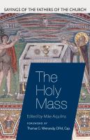 The holy mass /