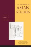 The journal of Asian studies