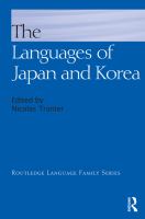 The languages of Japan and Korea