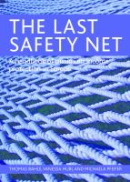 The last safety net A handbook of minimum income protection in Europe /