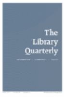 The library quarterly