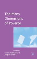 The many dimensions of poverty