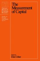 The measurement of capital