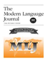 The modern language journal