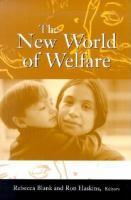 The new world of welfare /